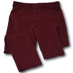 GAP Curvy Burgundy Signature Skinny Ankle Pants Size: 8 Regular